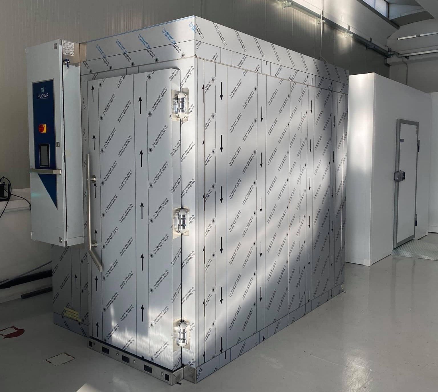 Cella frigorifera industriale in acciaio inox